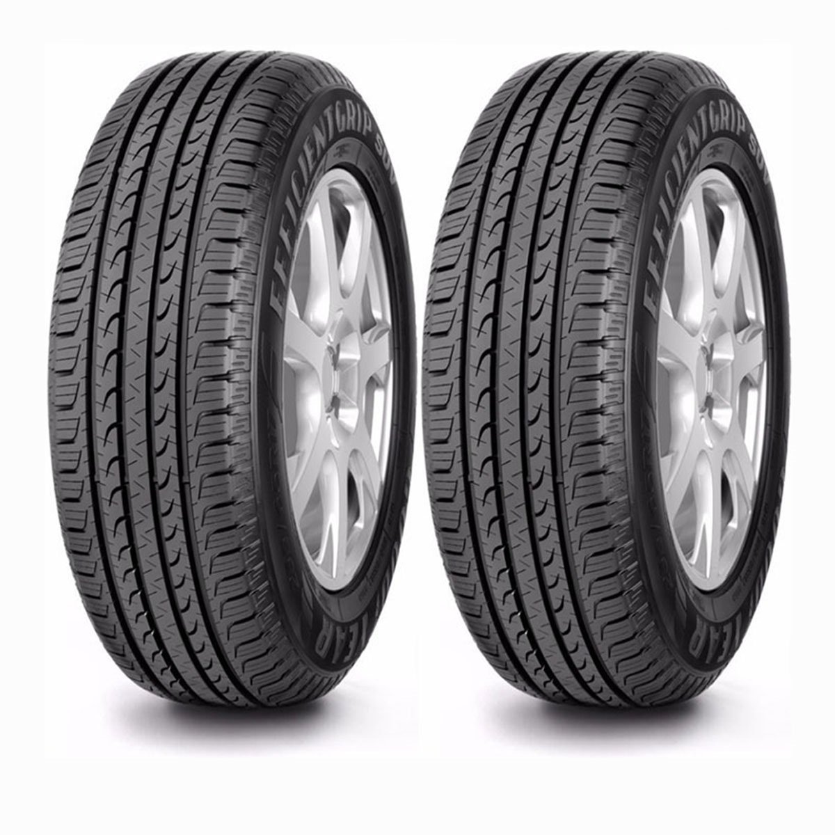 Kit x2 255/55R19 Goodyear EfficientGrip SUV 111V